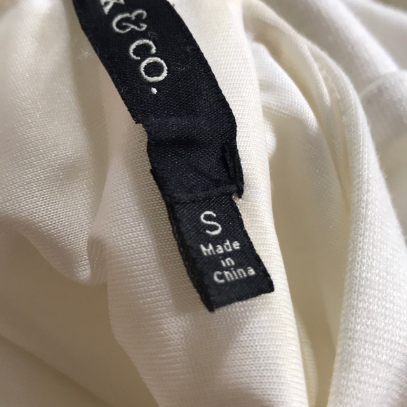 White mini dress with back cut out - Picture 5 of 5